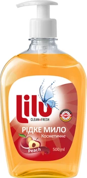 Мило рідке косметичне LILU Персик 500 мл