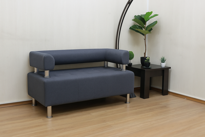 Диван офісний BNB Iris Compact 160 см сірий