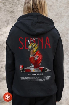 Женское утепленное зип-худи на флисе зиппер с принтом Senna Kane Black S/M (8055857)