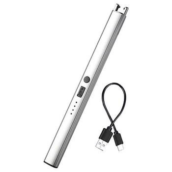 Аккумуляторная кухонная дуговая USB-зажигалка для свечей, газовых плит, барбекю и кемпинга