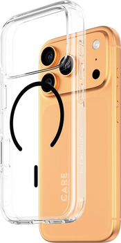 Etui CARE by PanzerGlass Flagship Case Transparent Urban Explorer w. Black MagSafe do Apple iPhone 17 Pro (CR52608)