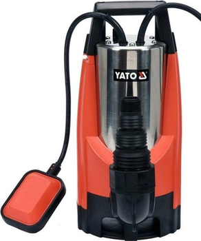 Насос для брудної води мережевий Yato YT-85343 1100 Вт 14000 л/год 10 м глибина 7 м (5906083051302)