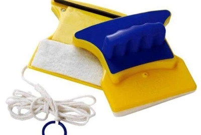 Магнитная щетка для мытья окон и стеклянных дверей с двух сторон Winclean HSM50197