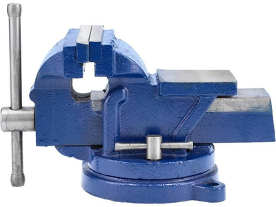 Imadło obrotowe ślusarskie z kowadełkiem Vorel 36037 100 mm (5906083360374)