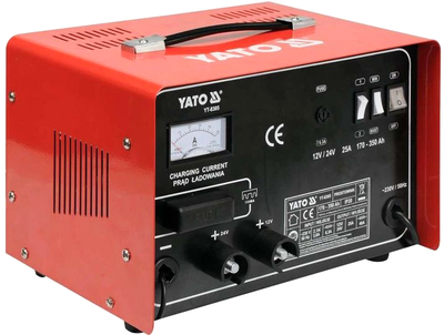 Зарядний прилад Yato YT-8305 12/24 В 25 А 350 А·год (5906083983054)