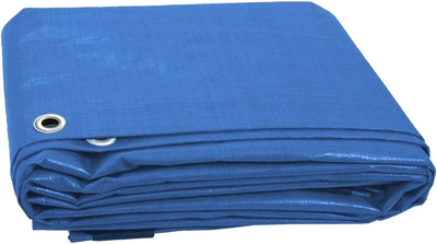 Plandeka VOREL 75 g/m² 3 x 5 m Niebieska (85113_v)