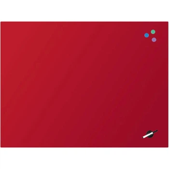 Дошка скляна магнітно-маркерна Axent 9616-06-А, 90х120 см, червона