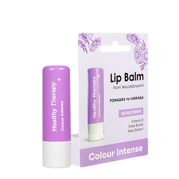 Бальзам для губ Colour Intense Healthy Therapy SPF15, № 05 Ромашка и Лаванда