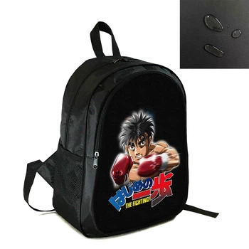 Рюкзак детский/подростковый 38х28см Аниме Первый шаг/Hajime no Ippo/Хадзимэ но Иппо/школьный/городской/для девочки/мальчика (1771)