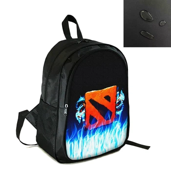 Рюкзак детский/подростковый 38х28см Дота/Dota 2 школьный/городской/для девочки/мальчика (1795)