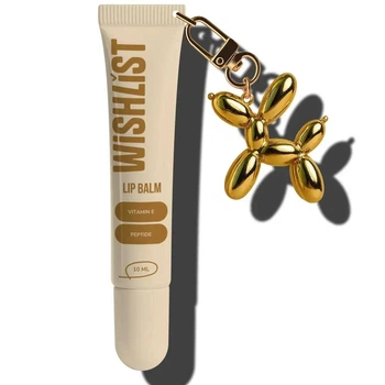Бальзам блеск для губ blessed honey Wishlist lip gloss balm, 10 мл + игрушка-брелок WL-03-530