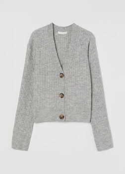 Жіночий кардиган H&M 200965-2 S(165/88) сірий (2000004665678)