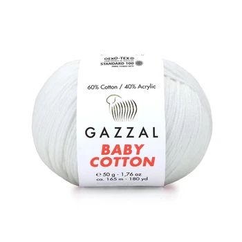 Пряжа Gazzal Baby Cotton 3410