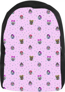 Рюкзак 3D Lol dolls pattern Розмір 28x38см