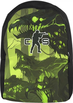 Рюкзак 3D Cs go skin Virus Розмір 28x38см