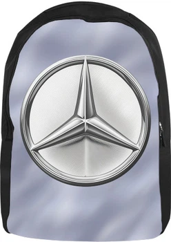 Рюкзак 3D Mercedes Benz Логотип Розмір 28x38см