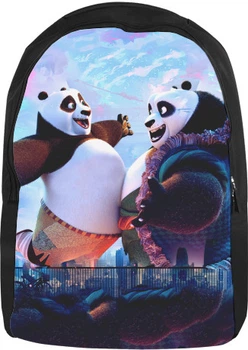 Рюкзак 3D Панда Кунг-Фу Friends Розмір 28x38см
