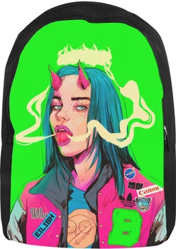 Рюкзак 3D Billie Eilish (13) Розмір 28x38см