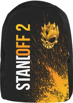 Рюкзак 3D STANDOFF 2 [GOLD SKULL] 2 Розмір 28x38см