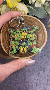 Акриловий брелок Craft Pins Черепашки Ніндзя (CU-01787)