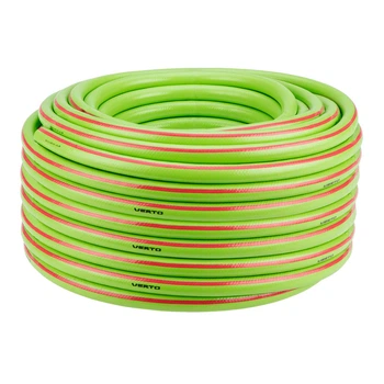 Шланг для поливу Verto 15G825Professional 3/4" x 50 м, міцний та надійний Verto