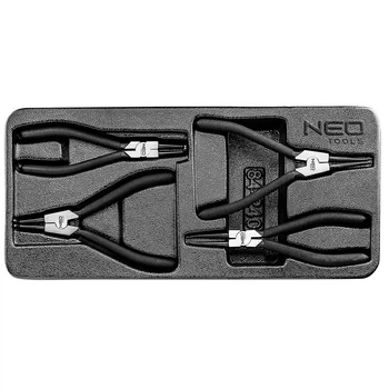 Щипці для стопорних кілець, набір 4 шт. NEO Tools