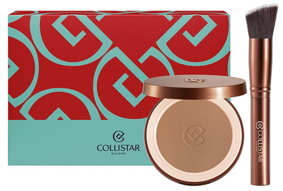 Puder brązujący Collistar z efektem jedwabiu 4.4 10 g + Pędzel (8015150006576)