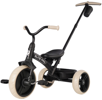 Rowerek trójkołowy Qplay Elite Pro Black (5061047480649)