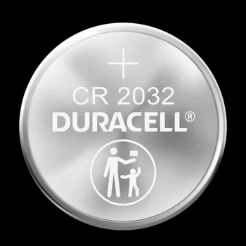 Батарейка литиевая дисковая DURACELL CR 2032 (CR2032) 3V 1 шт.