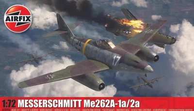 Збірна модель 1:72 літак Messerschmitt Me262A-2a Airfix (A03090A)