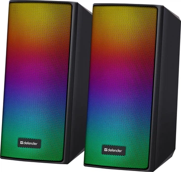 Акустична система Defender Spitfire 6W LED Bluetooth USB Black (4745090823882)
