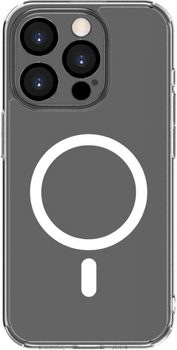 Etui plecki Connect Clear Case With Magnetic and Camera Protection do Apple iPhone 15 Pro Max Transparent (CONAPP15PMCMCT)