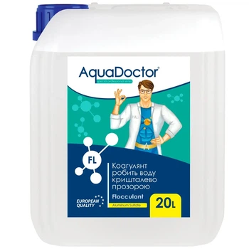 Коагулянт (флокулянт) для бассейна AquaDoctor FL 20 л (жидкий)