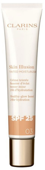 Podkład nawilżający do twarzy Clarins Skin Illusion Spf25 03 40 ml (3666057298028)