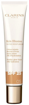 Podkład nawilżający do twarzy Clarins Skin Illusion Spf25 05 40 ml (3666057298042)