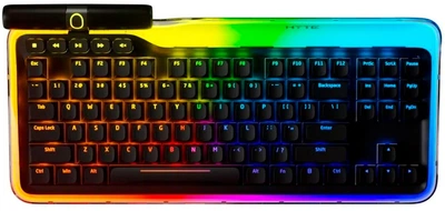 Клавиатура Hyte KEEB TKL RGB Plexi ENG Hot Swap (KB-HYTE-KEEB) 312418