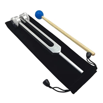 Камертон звук ОМ 136.1Гц Silver Tuning Fork, з алюмінієвого сплаву