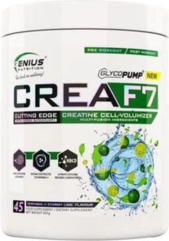 Креатин Genius Nutrition Crea F7 405 г Лайм (5940541554998) – фото