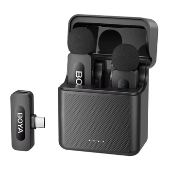 Мікрофон петличний бездротовий BOYA BY-V30 (Type-C) black