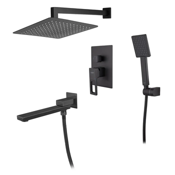 Душова sistema вбудована KOER KB-66009-05, 3 функції (Колір чорний) (KR3509)
