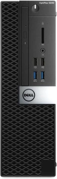 Компьютер Dell OptiPlex 5040 SFF / i3-6100 / DDR3L 16 ГБ / SSD 120 ГБ / Intel HD Graphics 530 / 180 Вт / 2 / 4 Б/У