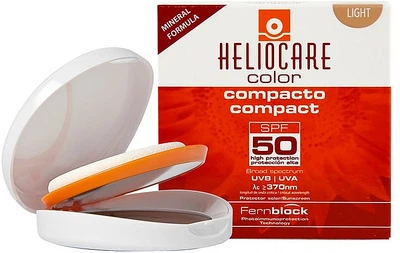 Мінеральна крем-пудра з SPF 50 для сухої норм.шкіри Cantabria Labs Heliocare Color Compact SPF 50 Sunscreen