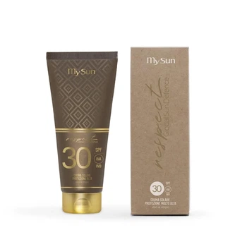 Сонцезахисний крем для обличчя і тіла SPF30 Respect Global Sun Defense MySun 200 мл