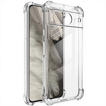 Чехол Fiji Proof для Google Pixel 8 прозрачный бампер с усиленными бортами Transparent