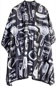 Пеньюар перукарський, накидка для клієна BarberTools-2 (розмір120х145), чорний