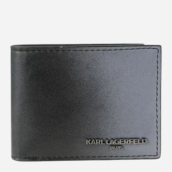 Портмоне чоловіче шкіряне Karl Lagerfeld 58680744 Чорний/Сірий (1159844800)