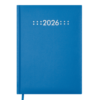 Щоденник датований 2026 BUROMAX А5 CLASSIC 21121-02 синій /BM.21121-02/
