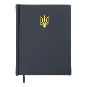 Щоденник датований 2026 BUROMAX А5 POWERFUL 21124-03 темно-синій /BM.21124-03/