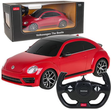 Машинка на радіокеруванні Rastar Volkswagen Beetle Червона (5903864985276)