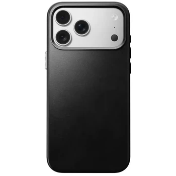 Кожаный чехол Nomad Traditional Horween Leather Case Black для iPhone 17 Pro Max (NM011925858)